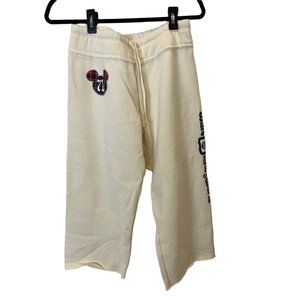 Disney Parks Walt Disney World Sweatpants Cropped Medium  Comfy Cozy
